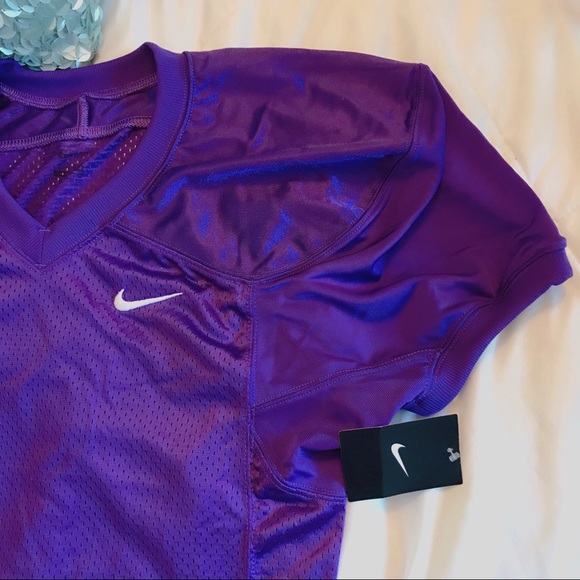 NWT men’s purple Nike football practice jersey - Picture 2 of 5
